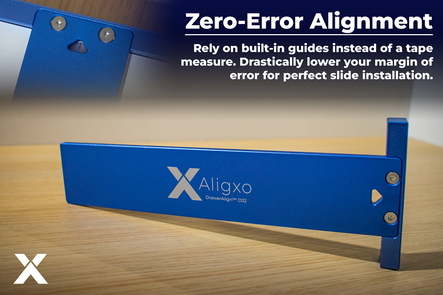 DrawerAlign D32 in use